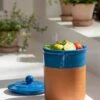 Ceramic & Terra Cotta Compost Crock -Plant Supports Shop 3 4 crop 8612571 0055 ceramic terra cotta compost crock
