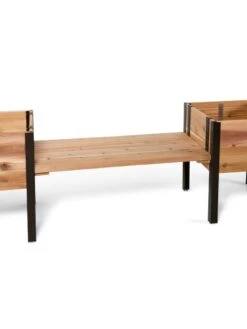 Cedar Bench Kit, Eco-Stained, 48" -Plant Supports Shop 3 4 crop 8613463 0004