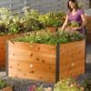 Elevated Raised Bed, 4' X 4' -Plant Supports Shop 8586769 157 tif