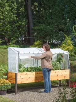 Elevated Planter Box, Frame And 2 Covers Kit, 2' X 8' -Plant Supports Shop 8587631 304 tif 1