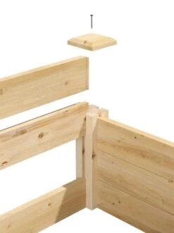 2' Cedar Raised Bed Garden Beds -Plant Supports Shop 8588176 03V tif