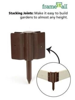 Classic Sienna Versailles Sunburst Raised Garden Bed With 2" Boards -Plant Supports Shop 8588252 05v 1