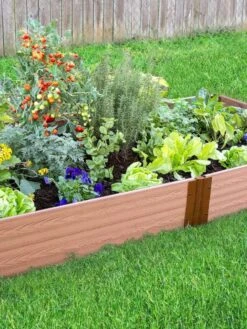 Composite Raised Bed With 1" Boards, 11" -Plant Supports Shop 8588257 02V tif