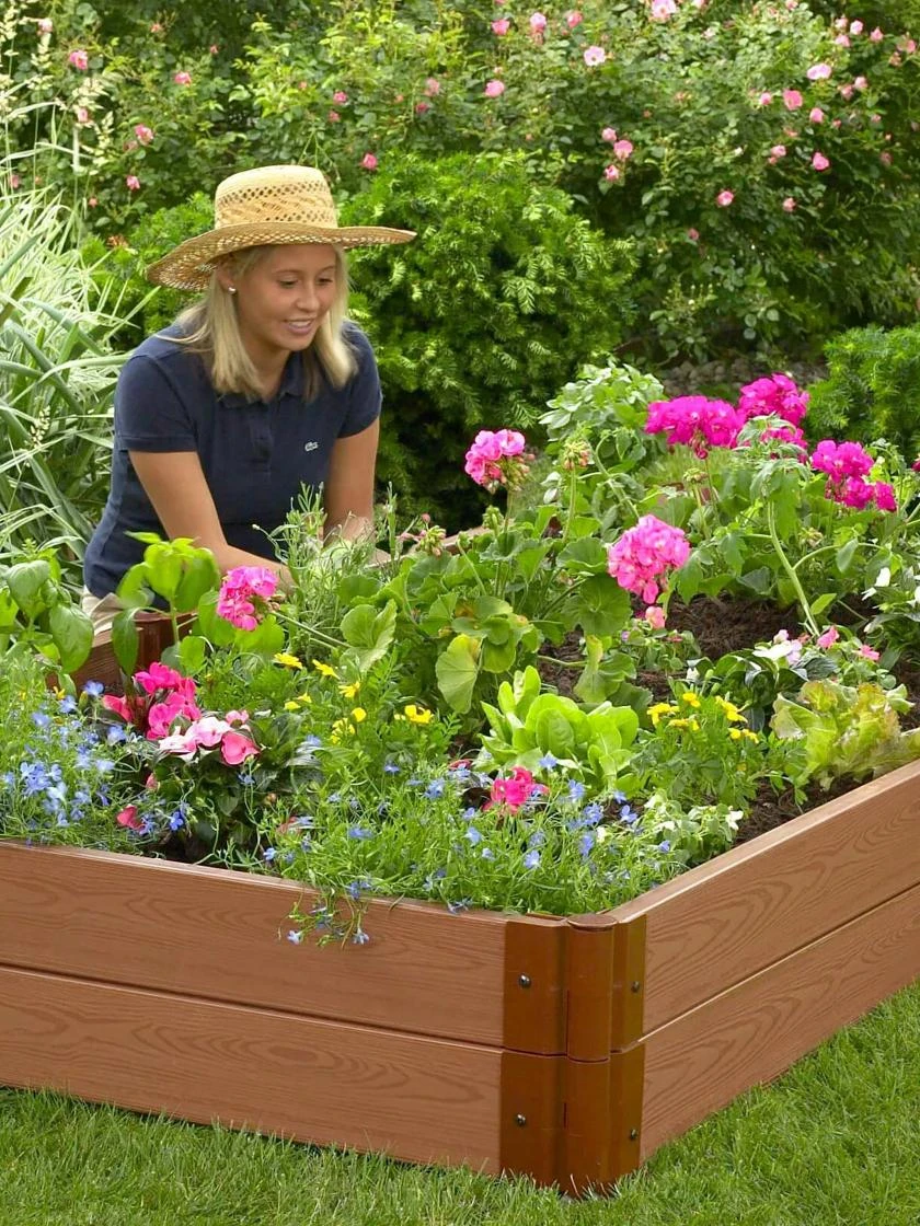 Classic Sienna Composite Raised Bed, 11" High With 2" Board 3 Classic Sienna Composite Raised Bed, 11" High With 2" Board