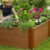 Classic Sienna Raised Garden Beds 22" High With 2" Boards -Plant Supports Shop 8588263 01V tif