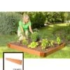 Classic Sienna Composite Raised Bed, 5-1/2" High With 2" Boards -Plant Supports Shop 8588270 01v