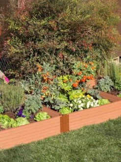 Composite Raised Bed With 1" Boards, 11" -Plant Supports Shop 8588281 01V tif