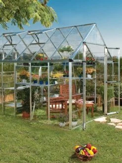 Canopia® By Palram Harmony™ Snap & Grow Greenhouse, 8' -Plant Supports Shop 8591044 01V tif