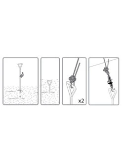 Canopia® By Palram Anchoring Kit For The Palram - Canopia Greenhouses -Plant Supports Shop 8591357 08v 1