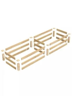 2' Cedar Raised Bed Garden Beds -Plant Supports Shop 8593768 04V 3 4