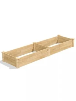 2' Cedar Raised Bed Garden Beds -Plant Supports Shop 8593768 05V 3 4
