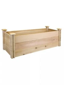 Premium Cedar Raised Garden Beds, 16" X 48" -Plant Supports Shop 8593788 01V greenes premium cedar raised garden bed 16x48x16