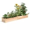 Premium Cedar Raised Garden Bed, 16" X 96" -Plant Supports Shop 8593873 02V
