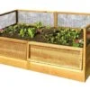 OLT Raised Cedar Garden Bed, 3' X 6' -Plant Supports Shop 8594002 06V tif
