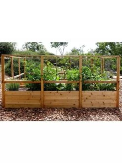 Garden In A Box With Deer Fence, 8' X 12' -Plant Supports Shop 8594021 03V 3 4