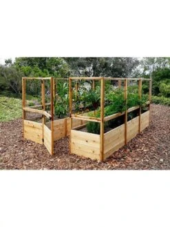 Garden In A Box With Deer Fence, 8' X 12' -Plant Supports Shop 8594021 05V 3 4