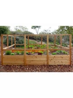 Garden In A Box With Deer Fence, 8' X 12' -Plant Supports Shop 8594021 06V 3 4
