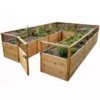 Garden In A Box Cedar Raised Bed, 8' X 12' -Plant Supports Shop 8594023 05V 3 4