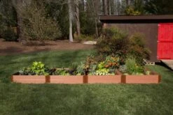Composite Raised Bed With 1" Boards, 11" -Plant Supports Shop 8595613 01V tif