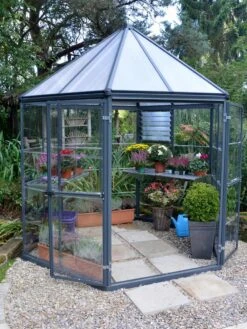 Canopia® By Palram Oasis Hexagon Greenhouse -Plant Supports Shop 8596238 001V tif