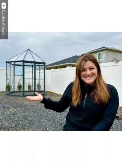 Canopia® By Palram Oasis Hexagon Greenhouse -Plant Supports Shop 8596238 IMG 1294