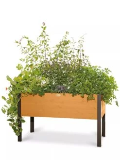 Eco-Stained Elevated Planter Box, 2'x4' -Plant Supports Shop 8596759 101 tif