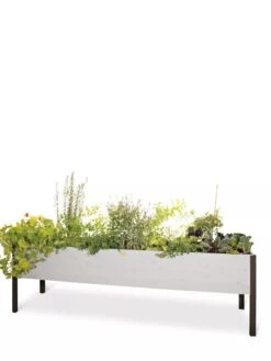 Eco-Stained Elevated Planter Box, 2'x8' -Plant Supports Shop 8596760 102 tif