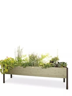 Eco-Stained Elevated Planter Box, 2'x8' -Plant Supports Shop 8596760 3869 tif