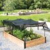Shade Kit, 4' X 8' -Plant Supports Shop 8598156 0697 garden or sandbox shade kit 4 ft by 8 ft tif