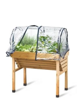 VegTrug® Mini Wallhugger Planter With Cover -Plant Supports Shop 8598339 4006 tif