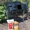Dual Batch Composter Success Kit -Plant Supports Shop 8599020 0632 dual batch compost tumbler tif