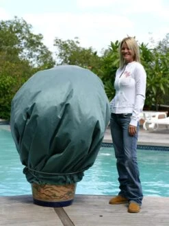 The Planket® Frost Protection Plant Cover, 10' Round -Plant Supports Shop 8599102 01V tif