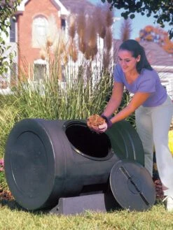 Compost Wizard Rolling Composter -Plant Supports Shop 8599314 02V jpeg
