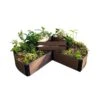 Circle Keyhole Garden With 1" Boards -Plant Supports Shop 8599445 03v circle keyhole garden 1 inch uptown brown