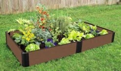 Composite Raised Bed With 1" Boards, 11" -Plant Supports Shop 8599448 01V tif