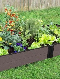 Composite Raised Bed With 1" Boards, 11" -Plant Supports Shop 8599454 01V tif
