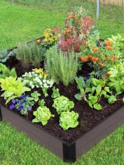 Composite Raised Bed With 1" Boards, 11" -Plant Supports Shop 8599458 01V tif