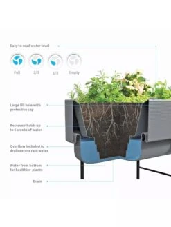Nest Elevated Planter 18" X 36" 12 Nest Elevated Planter 18" X 36" -Plant Supports Shop 8599885 16V