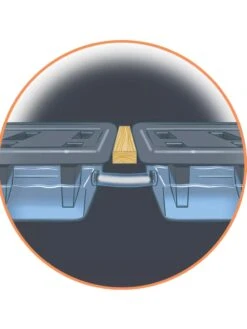 Self-Watering Elevated Planter Box, 2' X 8' 26 Self-Watering Elevated Planter Box, 2' X 8' -Plant Supports Shop 8609009 0002 detail art tif