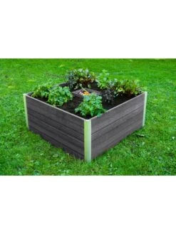 Vita Urbana Keyhole Garden, 4’x4’x22” -Plant Supports Shop 8609384 02v