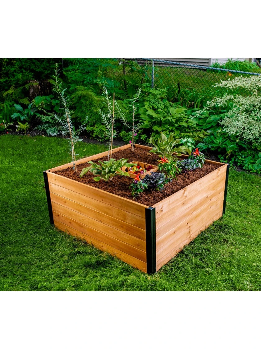 Vita Mezza Keyhole Garden, 4’x4’ 3 Vita Mezza Keyhole Garden, 4’x4’