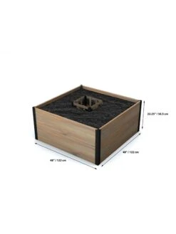 Vita Mezza Keyhole Garden, 4’x4’ 7 Vita Mezza Keyhole Garden, 4’x4’ -Plant Supports Shop 8609393 03v