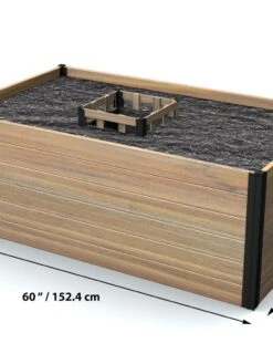 Vita Mezza Keyhole Garden 3’x5’ -Plant Supports Shop 8609394 02V jpg