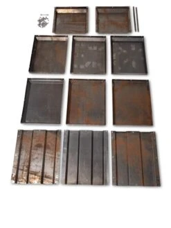 Corten Steel Modular Raised Bed, 2'x6' 14 Corten Steel Modular Raised Bed, 2'x6' -Plant Supports Shop 8610703 0142 tif