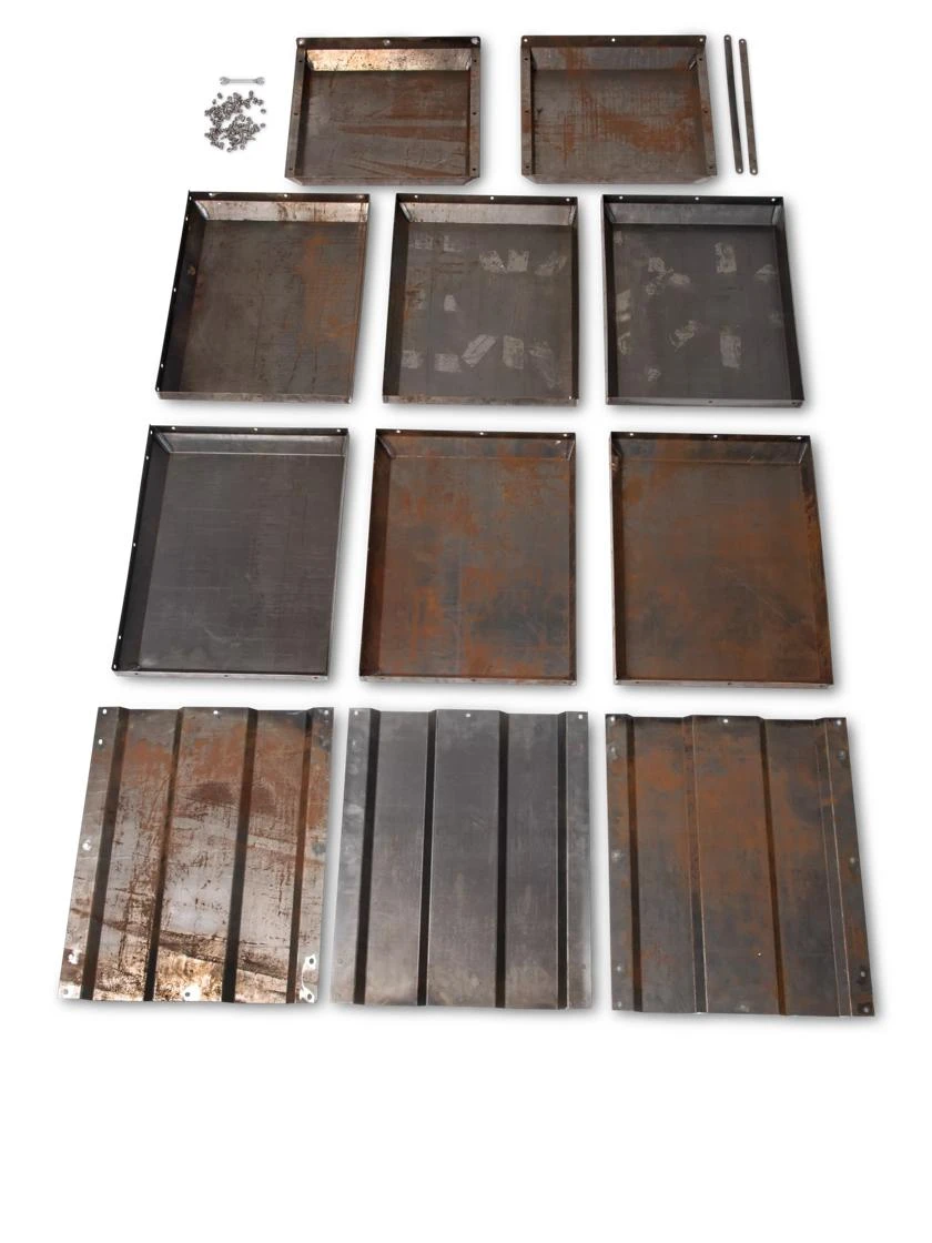 Corten Steel Modular Raised Bed, 2'x6' 8 Corten Steel Modular Raised Bed, 2'x6' - Image 6