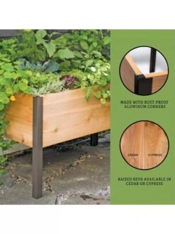 Elevated Planter Box, 2' X 4' 11 Elevated Planter Box, 2' X 4' -Plant Supports Shop 8610894 3