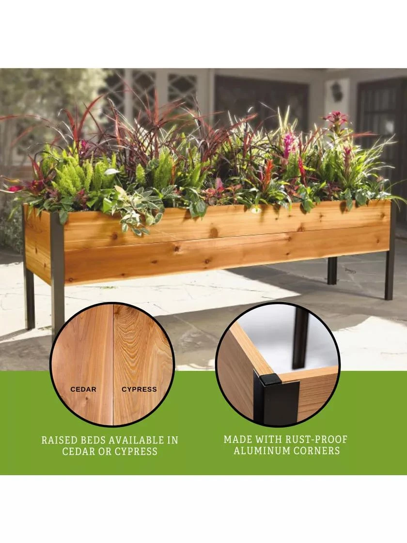 Elevated Planter Box, 2' X 8' 10 Elevated Planter Box, 2' X 8' - Image 8