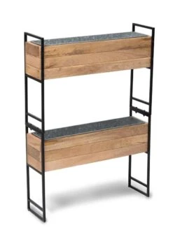 Tartu 2-Tier Elevated Rectangular Planter -Plant Supports Shop 8611008 0936 tif