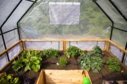 Garden In A Box With Greenhouse, 8' X 8' 13 Garden In A Box With Greenhouse, 8' X 8' -Plant Supports Shop 8611033 04V jpg
