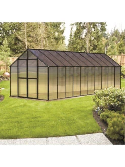 Plant Supports Shop -Plant Supports Shop 8611174 02v monticello premium greenhouse 8 x 20 black